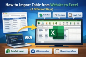 featured image - import table from website to excel
