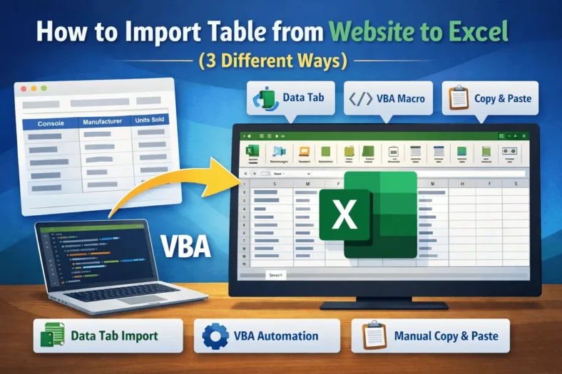featured image - import table from website to excel