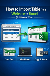 featured image - import table from website to excel