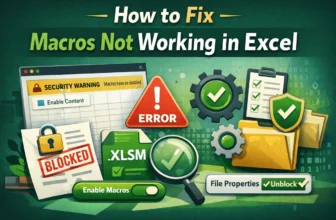 featured image - macros not working in excel
