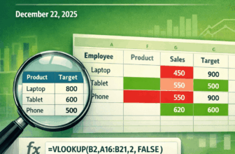 featured image - vlookup conditional formatting