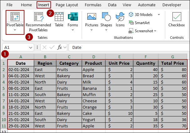 Applying GETPIVOTDATA Function to Extract Specific Data from Another Sheet