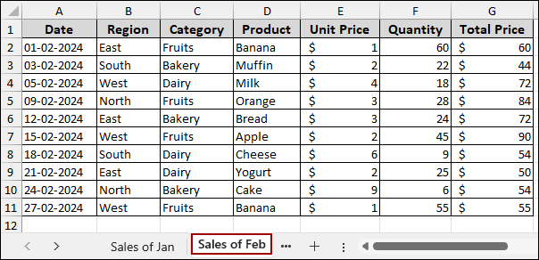 Combining GETPIVOTDATA and INDIRECT Functions to Collect Data from Multiple Pivot Table