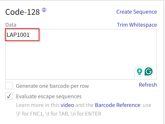 Creating Barcodes with Third-Party Barcode Generators
