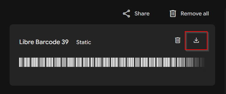 Install and Apply a Free Barcode Font by Code 39
