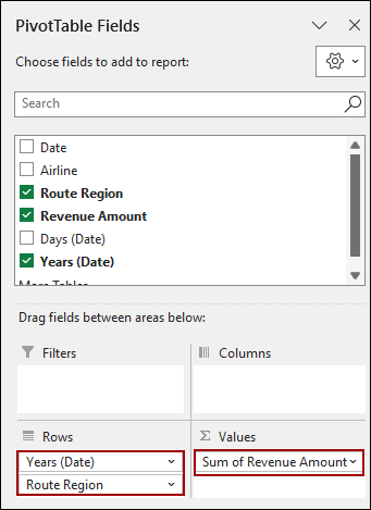 Using Show Value As Feature to Calculate Percentage of Grand Total