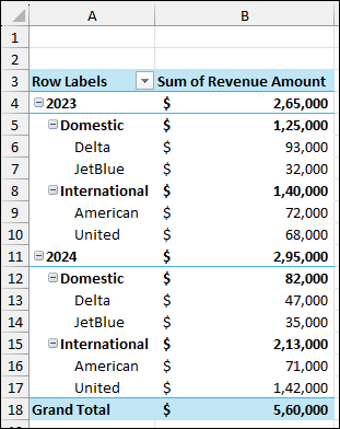 Using Show Value As Feature to Calculate Percentage of Grand Total