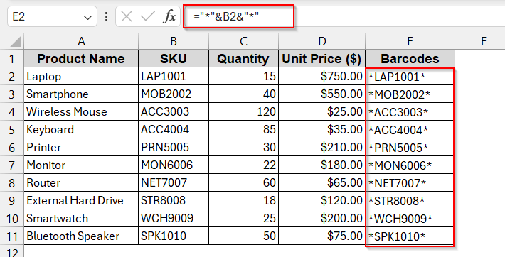 Install and Apply the Free Code 39 Font in Excel