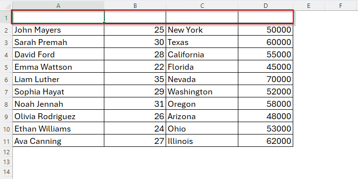 Alternative Way to Convert Data to Table for Creating Column Headers
