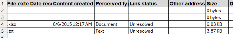 Use PowerShell to Export File Metadata into a New Sheet