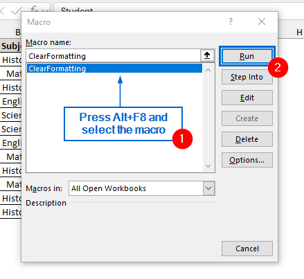 Automatically Remove Conditional Formatting Using VBA Editor