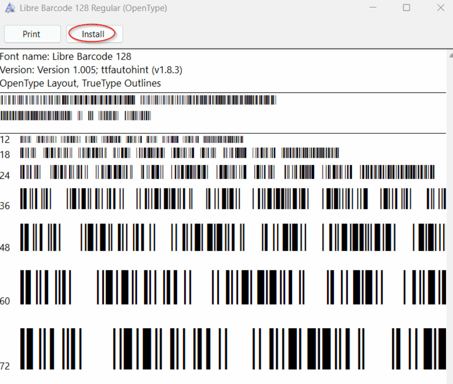 How to Create & Use Code 128 Barcode Font in Excel - Excel Insider