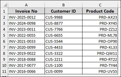 Removing Dashes in Bulk