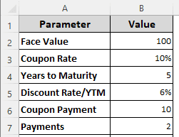 Calculating Coupon Bond Price