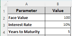 Finding the Bond Price of Zero-Coupon Bonds in Excel