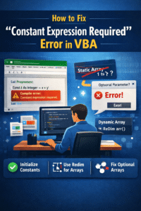 featured image - constant expression required vba