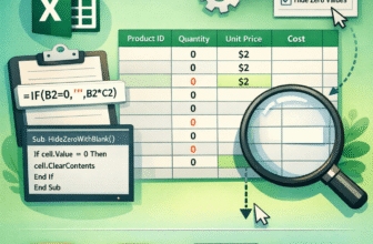 featured image - excel leave cell blank if no data