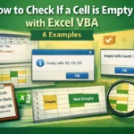 featured image - excel vba check if cell is empty