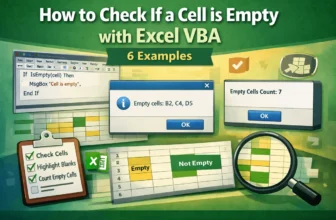 featured image - excel vba check if cell is empty