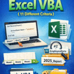 featured image - excel vba rename sheet