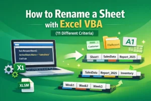 featured image - excel vba rename sheet