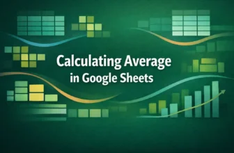 featured image - google sheets average formula