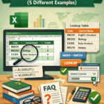 featured image - how to create a lookup table in excel