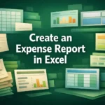 featured image - how to create expense report in excel