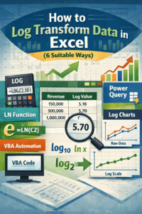 featured image - how to log transform data in excel