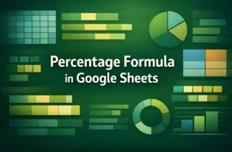 featured image - percentage formula in google sheets