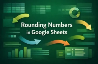 featured image - rounding in google sheets