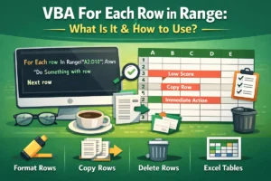featured image - vba for each row in range