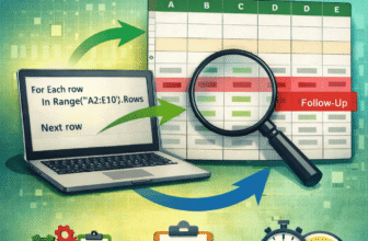 featured image - vba for each row in range