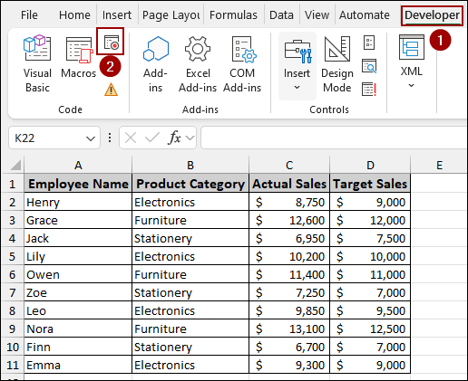 Steps to Automate Reports Using Macros in Excel