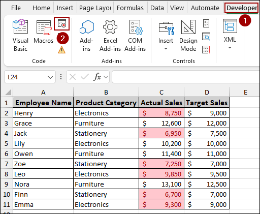 Steps to Automate Reports Using Macros in Excel