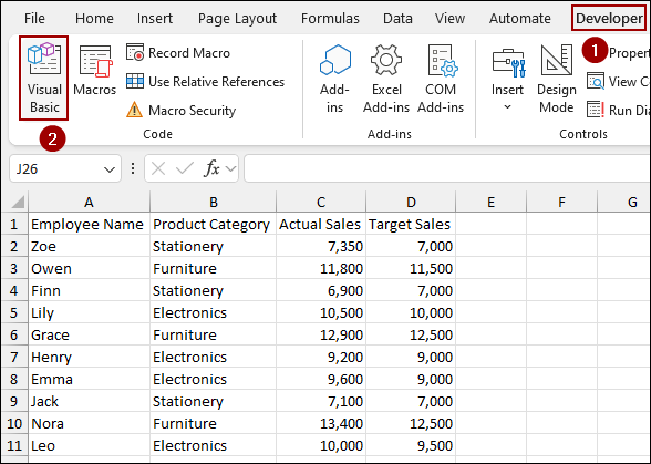 Steps to Automate Reports Using Macros in Excel