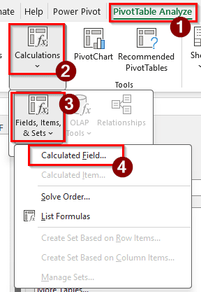 Making Use of a PivotTable to Calculate the Total Sales
