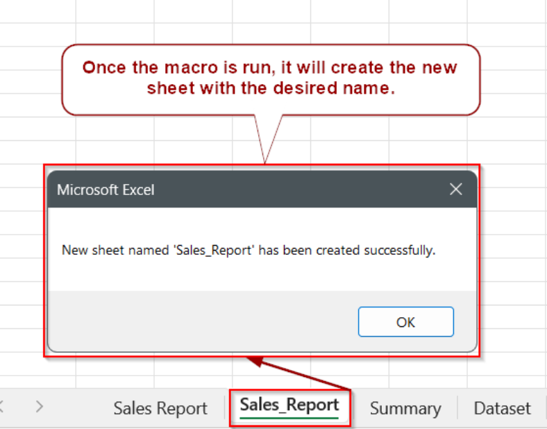How to Add a Sheet with a Specific Name in Excel VBA - Excel Insider