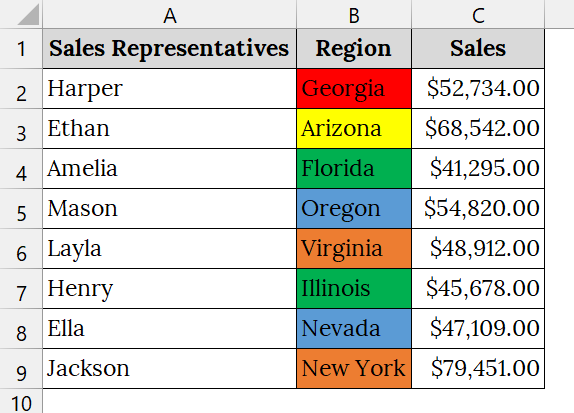 Using Color Code to Filter by Multiple Colors in Excel
