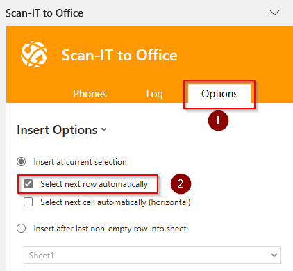 Changing Your Barcode Scanning Software's Settings