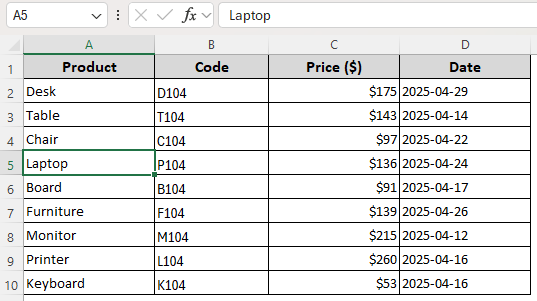 Add a Hyperlink to a Cell Using the Context Menu Option