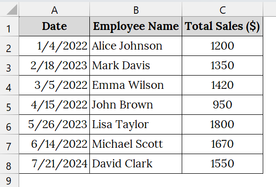 Using the FILTER Function to Filter Dates by Month and Year