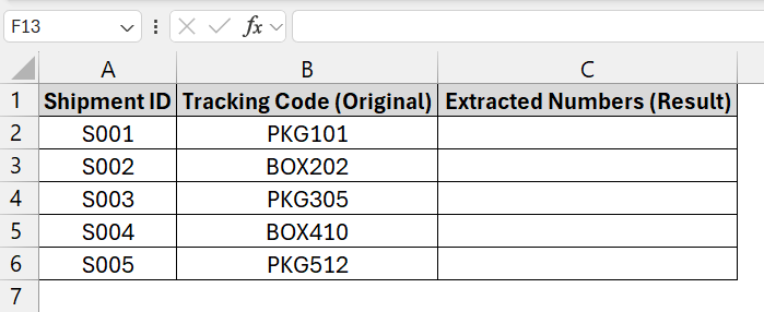 Remove Text from Excel Cell and Leave Numbers with Flash Fill