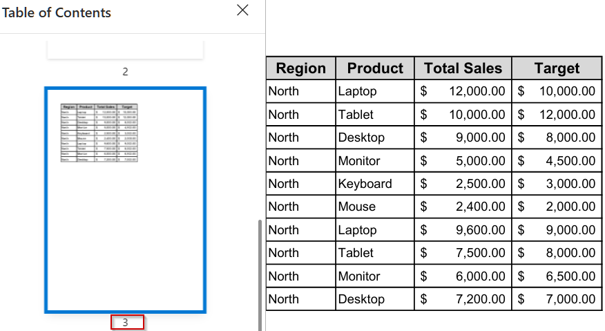 Define Print Area for Each Sheet Manually