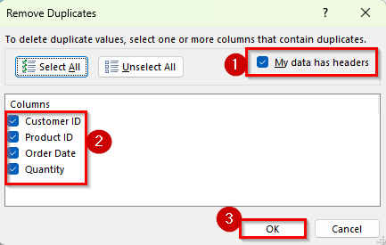 Find and Clean Duplicate Rows Using the Remove Duplicates Tool