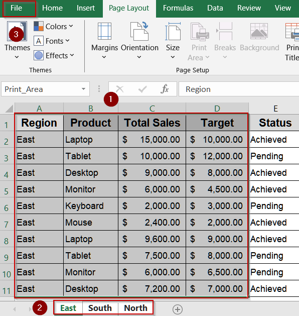 Replicate the Same Range Across Multiple Sheets for Printing