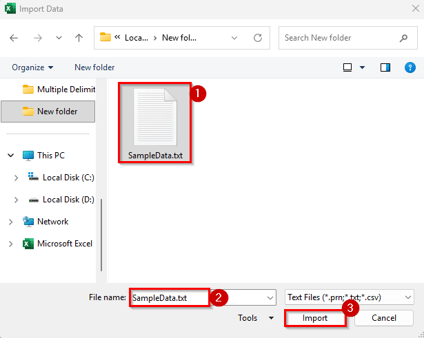 Import Text File with Multiple Delimiters with Power Query