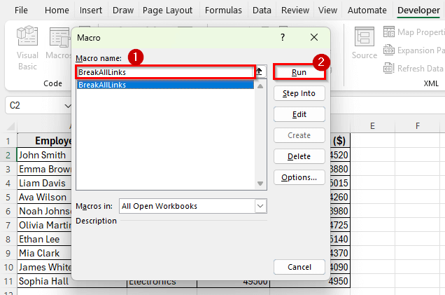 Break Links with VBA (When Workbook Links Is Greyed Out)