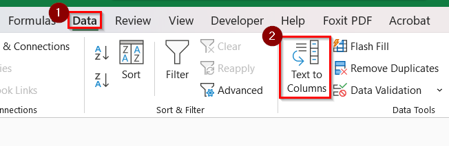 Applying the Text to Columns Feature to Split Combined Fields for Cleaner Data