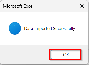 Import Text File to Excel Using VBA from a Specific File Location
